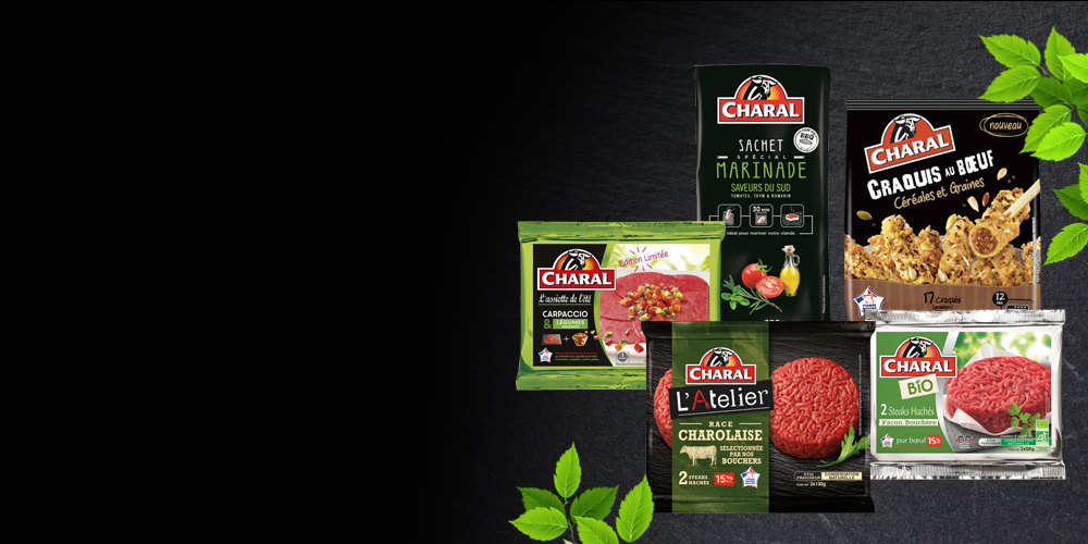 Nos produits CHARAL