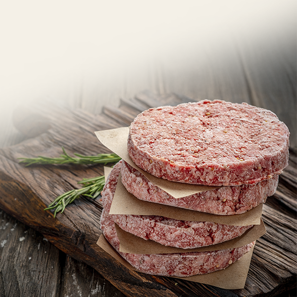 Cuisson d'un steak haché surgelé