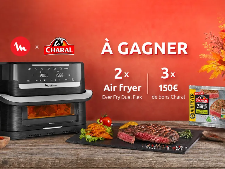 Jeu Moulinex pour gagner un air fryer