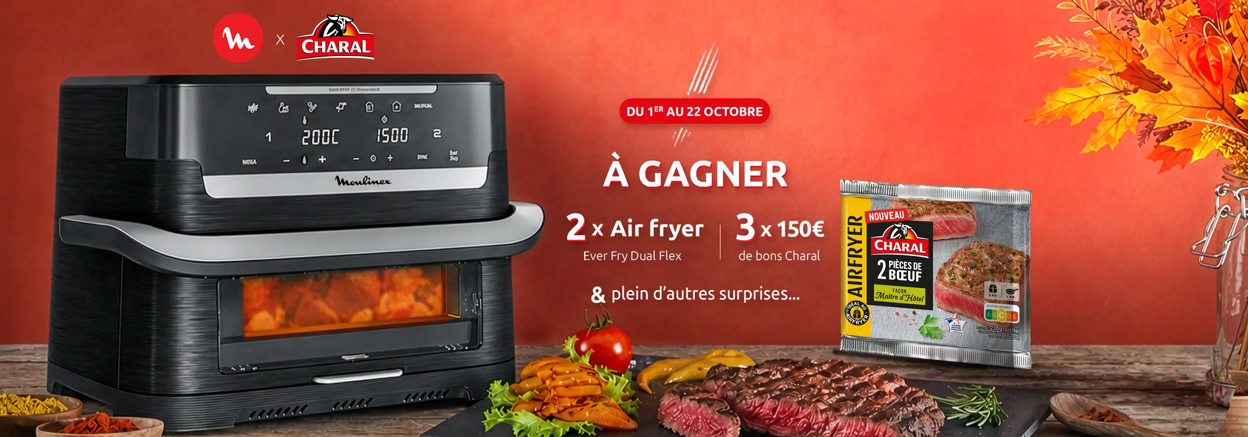 Jeu Moulinex air fryer